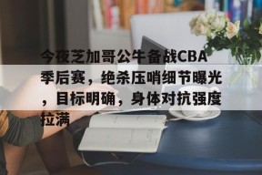 包含今夜芝加哥公牛备战CBA季后赛，绝杀压哨细节曝光，目标明确，身体对抗强度拉满的词条